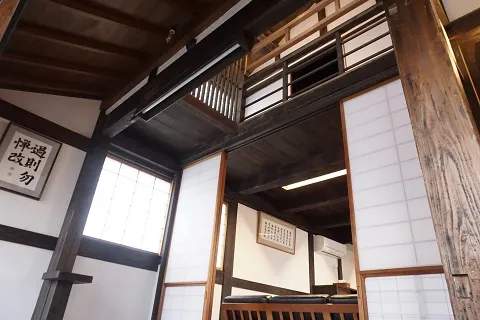 The Entrance of a traditional Japanese inn
